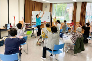 音楽療法の写真