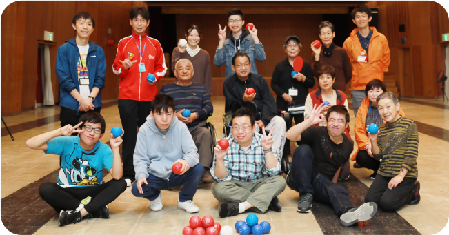 ボッチャの写真