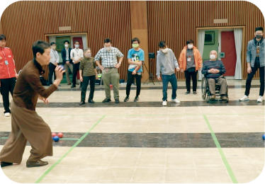 地域での活動についての写真